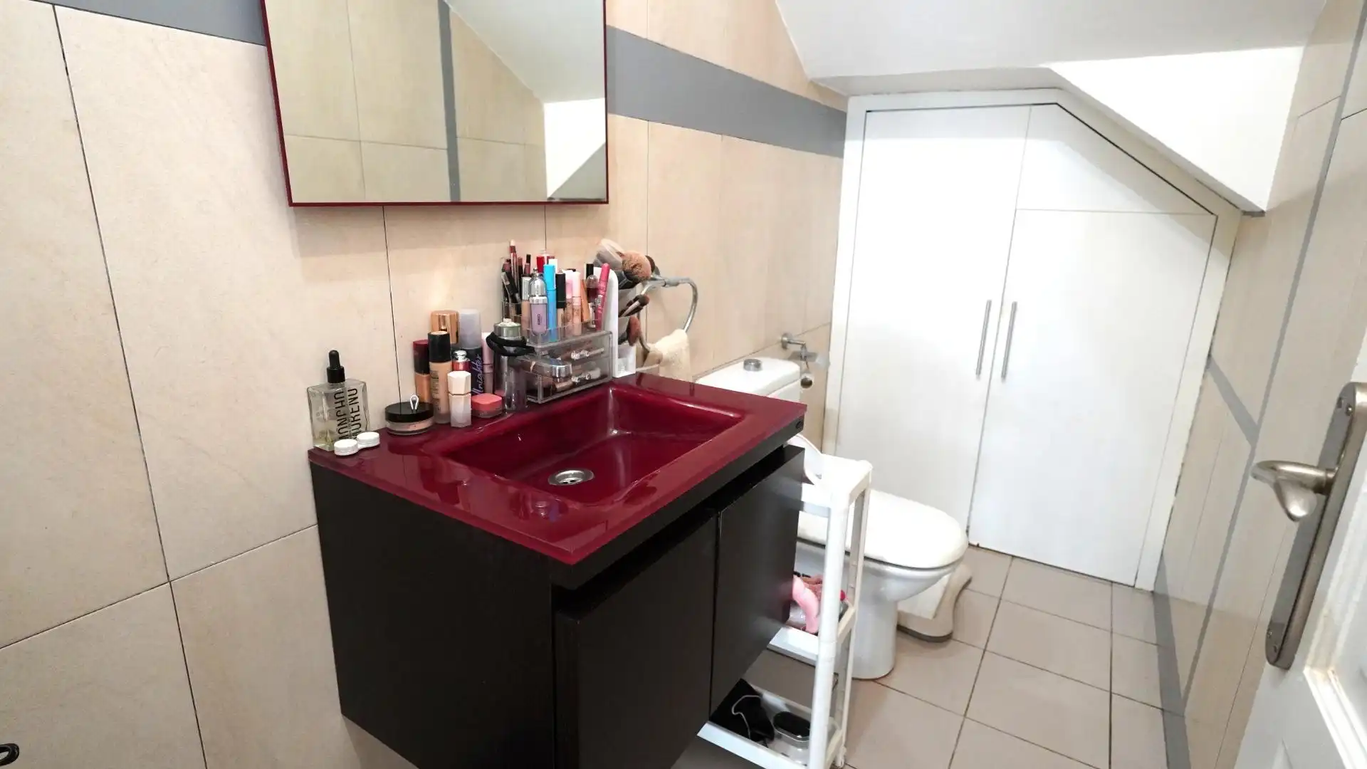 Badezimmer von Einfamilien-Reihenhaus zum Verkauf in Agüimes mit Terrasse