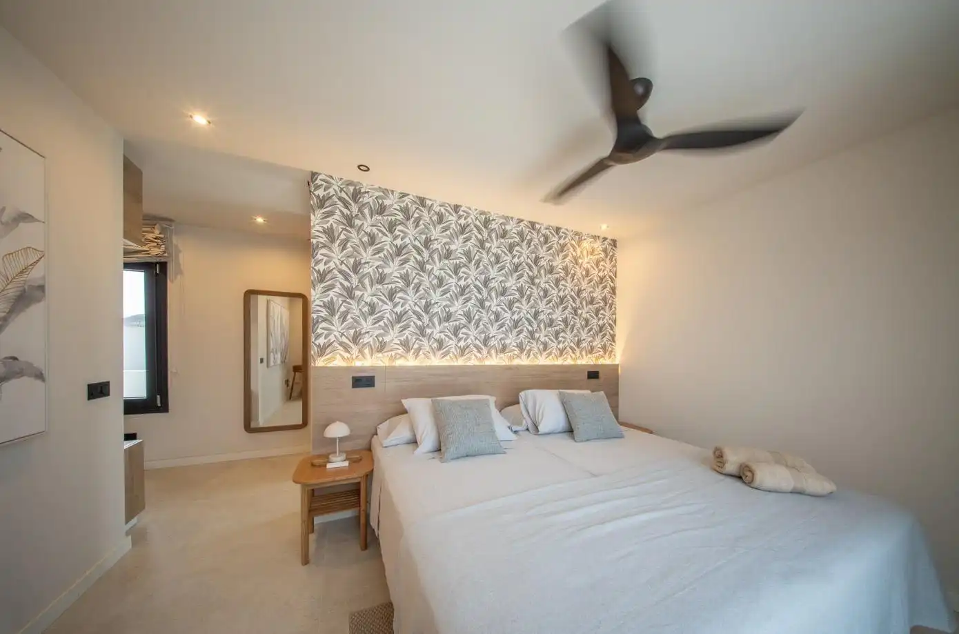 Bedroom of Houses for sale in La Oliva  with Air Conditioner, Private garden and Terrace