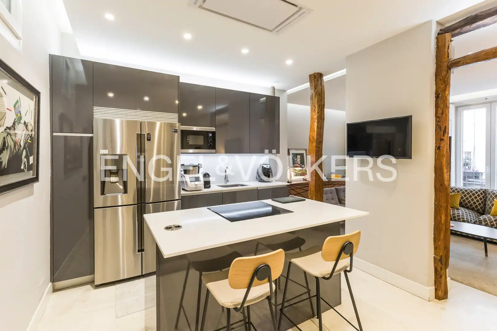 Cocina de Piso en venta en Madrid con Calefacción