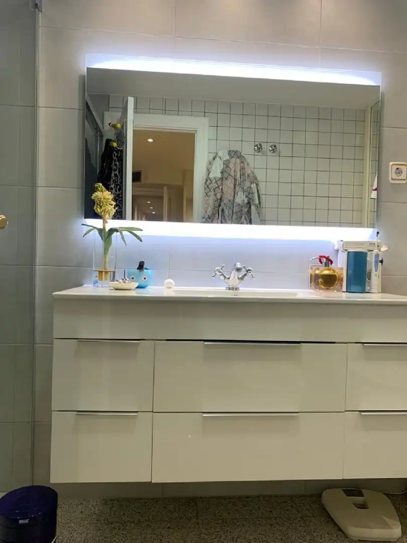 Badezimmer von Wohnung zum Verkauf in Murcia mit Klimaanlage und Abstellraum