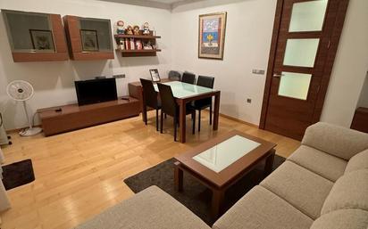 Living room of Flat for sale in  Murcia Capital  with Heating, Parquet flooring and Terrace