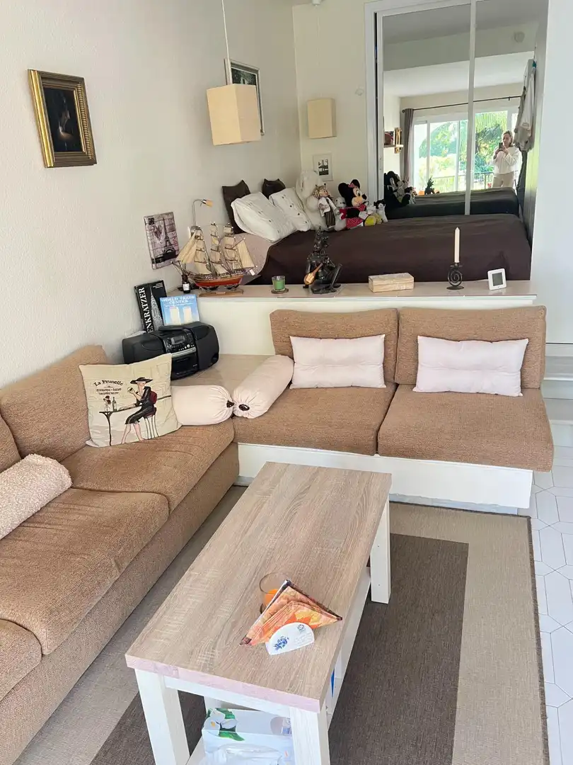 Sala d'estar de Estudi en venda en Mijas amb Piscina comunitària