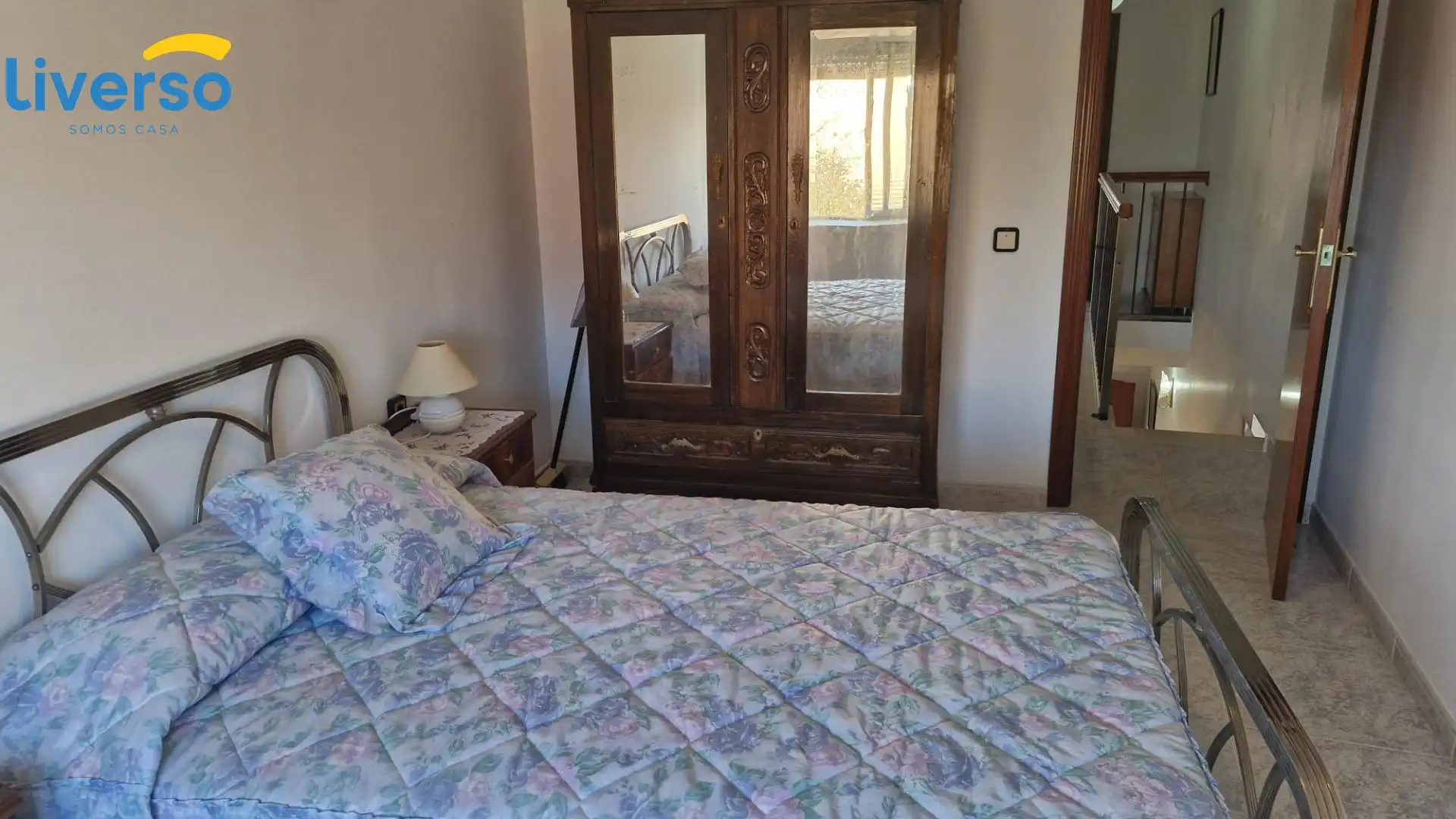 Dormitori de Finca rústica en venda en Huerta de Rey amb Calefacció, Moblat i Balcó