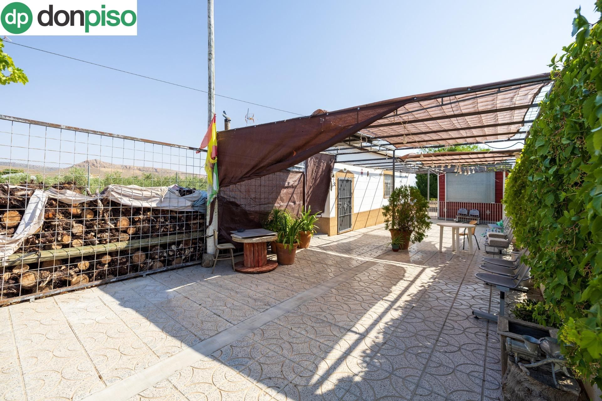 Terraza de Casa o chalet en venta en Darro con Aire acondicionado, Calefacción y Jardín privado
