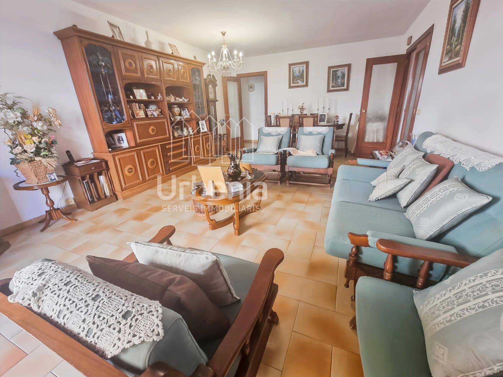 Sala d'estar de Pis en venda en Mataró amb Aire condicionat, Calefacció i Terrassa