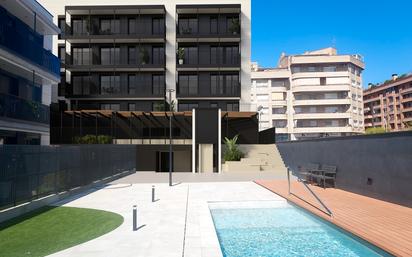 Exterior view of Flat for sale in  Lleida Capital  with Air Conditioner