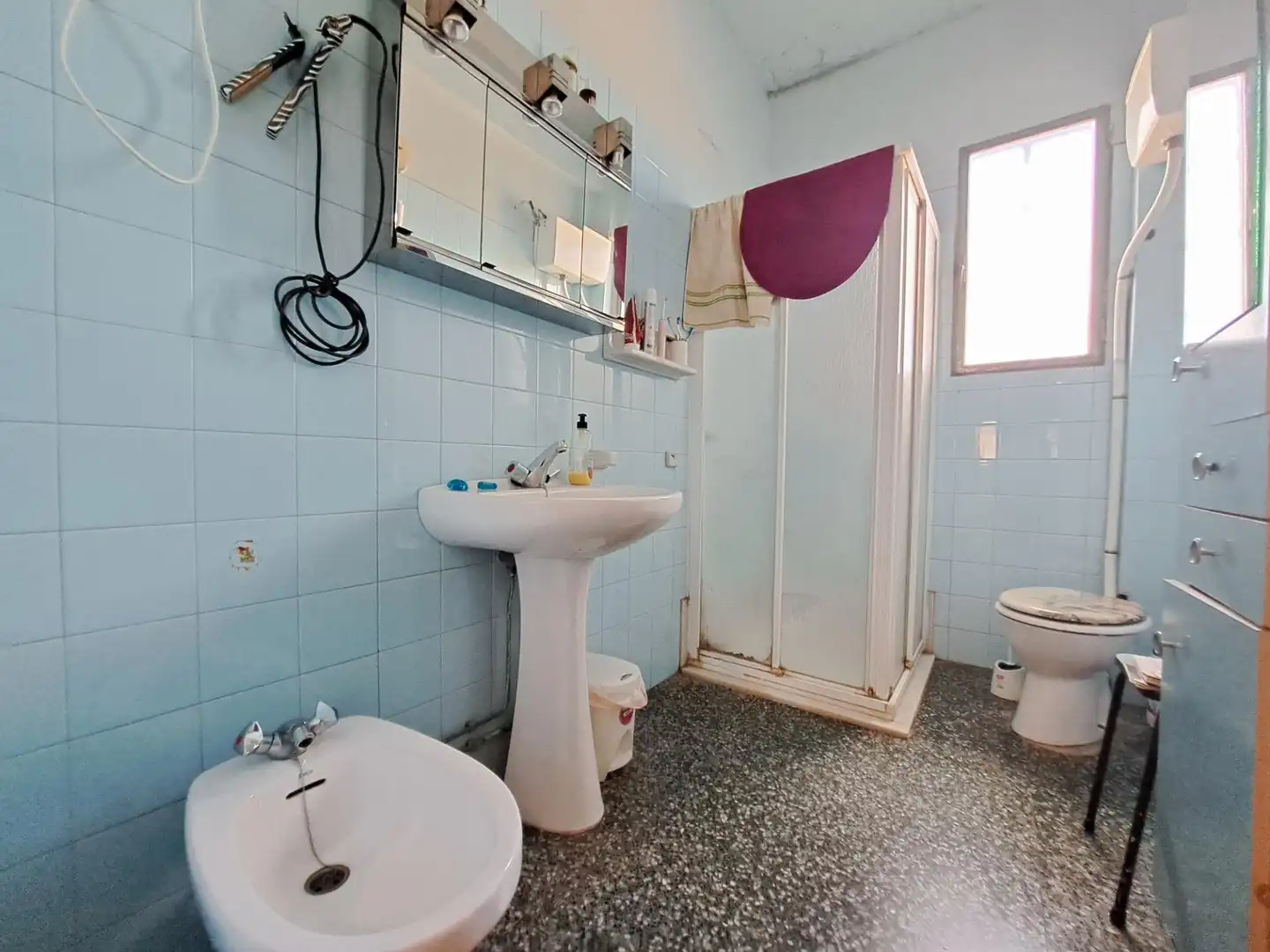 Baño de Finca rústica en venta en La Pobla Llarga con Jardín privado, Terraza y Trastero