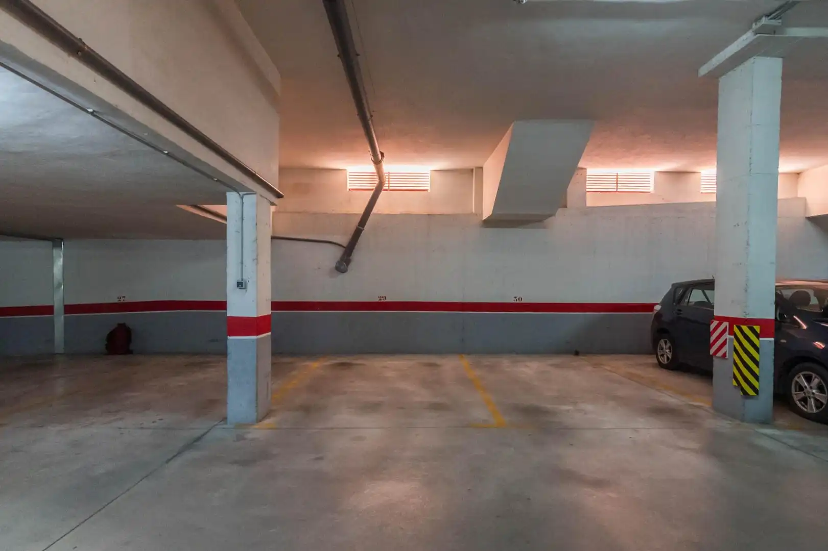 Parking of Flat for rent in Murcia  with Air Conditioner, Furnished and Balcony