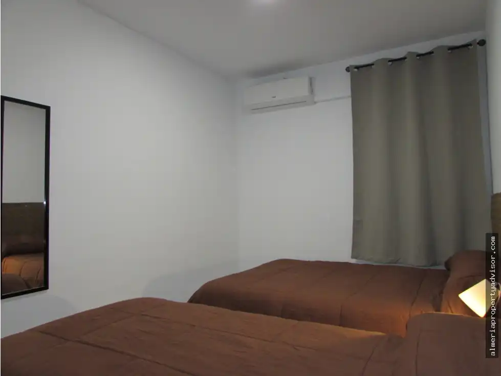 Dormitori de Apartament de lloguer en Mojácar amb Aire condicionat, Calefacció i Terrassa
