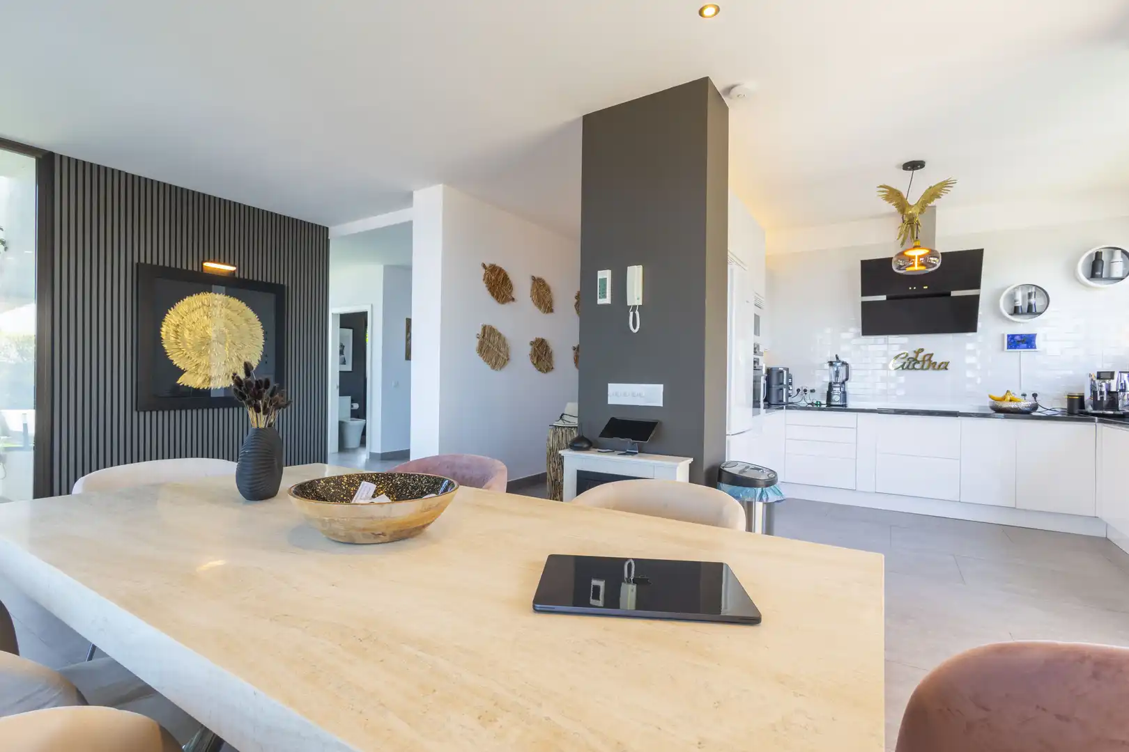 Dining room of Houses for sale in Santa Úrsula  with Air Conditioner, Heating and Private garden