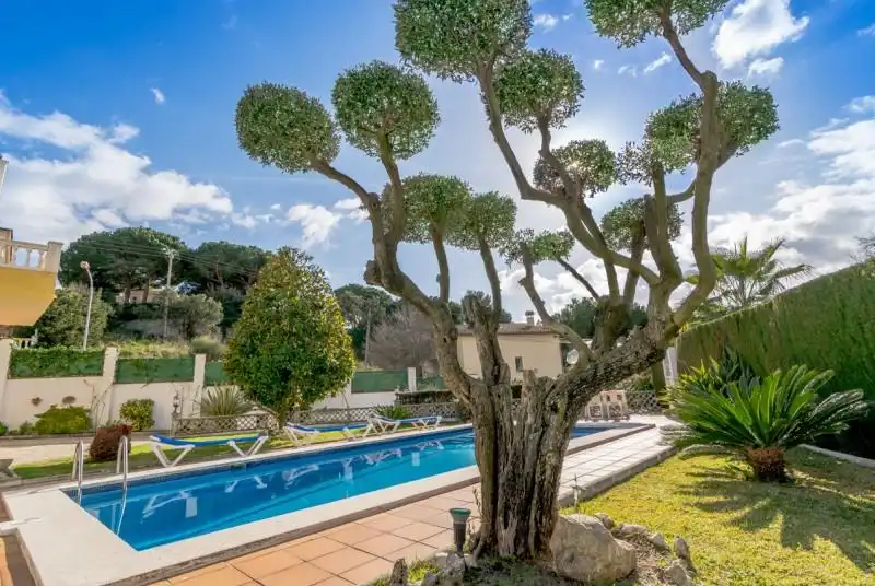 Piscina de Casa o chalet en venta en Lloret de Mar con Calefacción, Jardín privado y Piscina