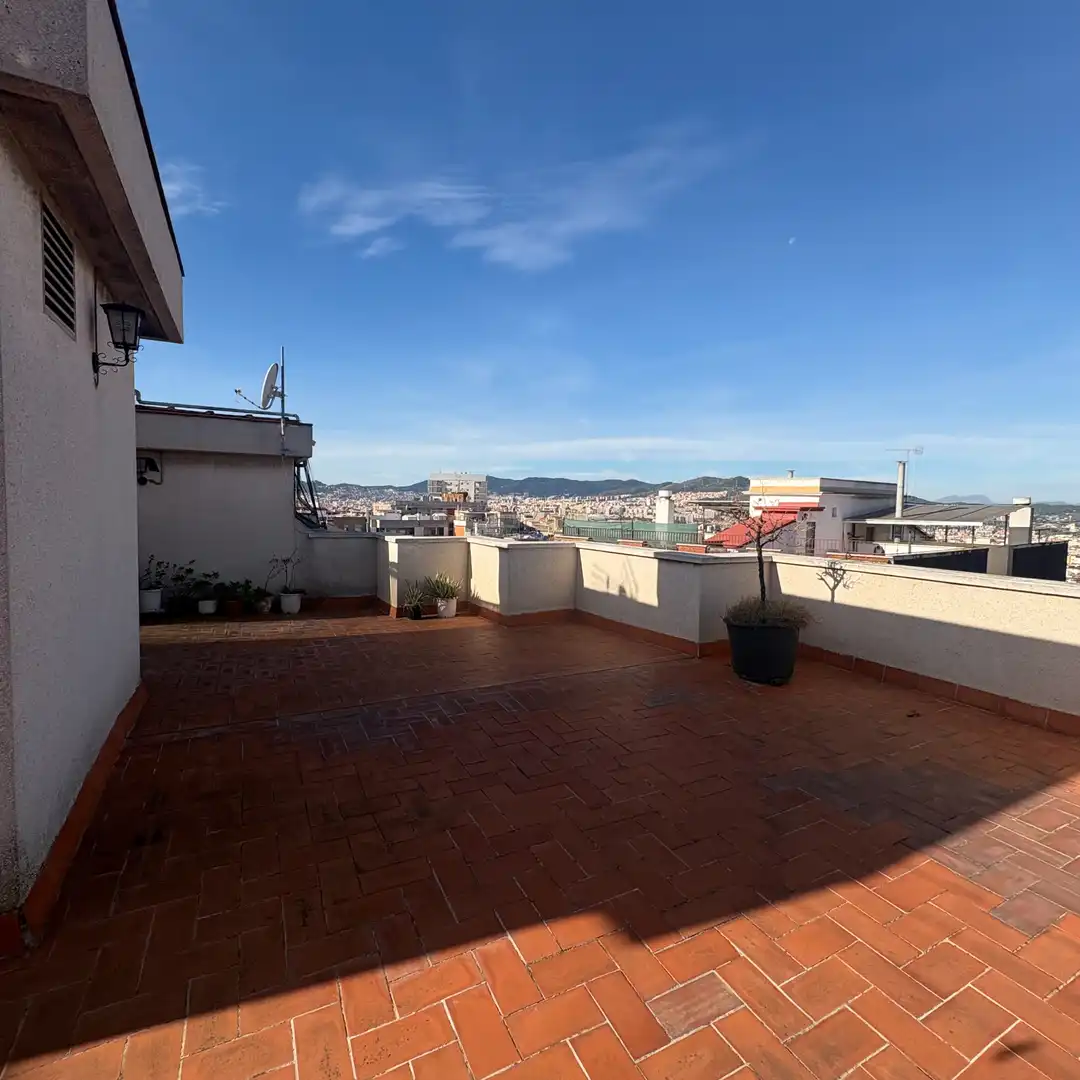 Terrace of Attic for sale in Badalona  with Air Conditioner, Heating and Terrace
