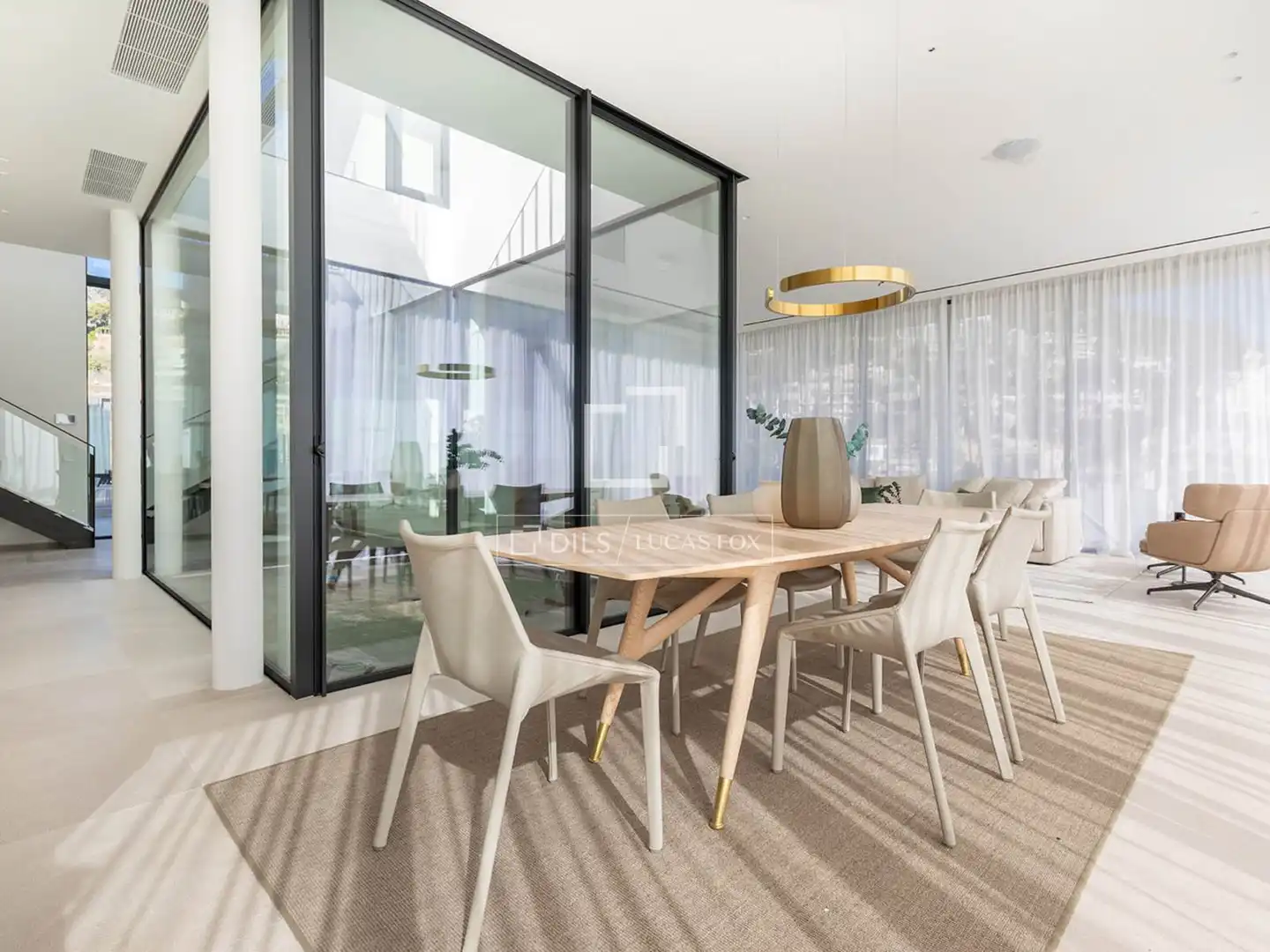 Dining room of Houses for sale in Calvià  with Air Conditioner, Private garden and Terrace