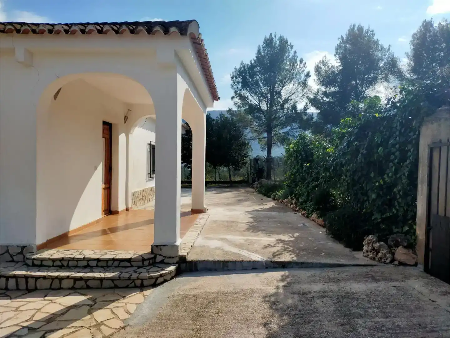 Vista exterior de Casa o chalet en venta en Xàtiva con Piscina