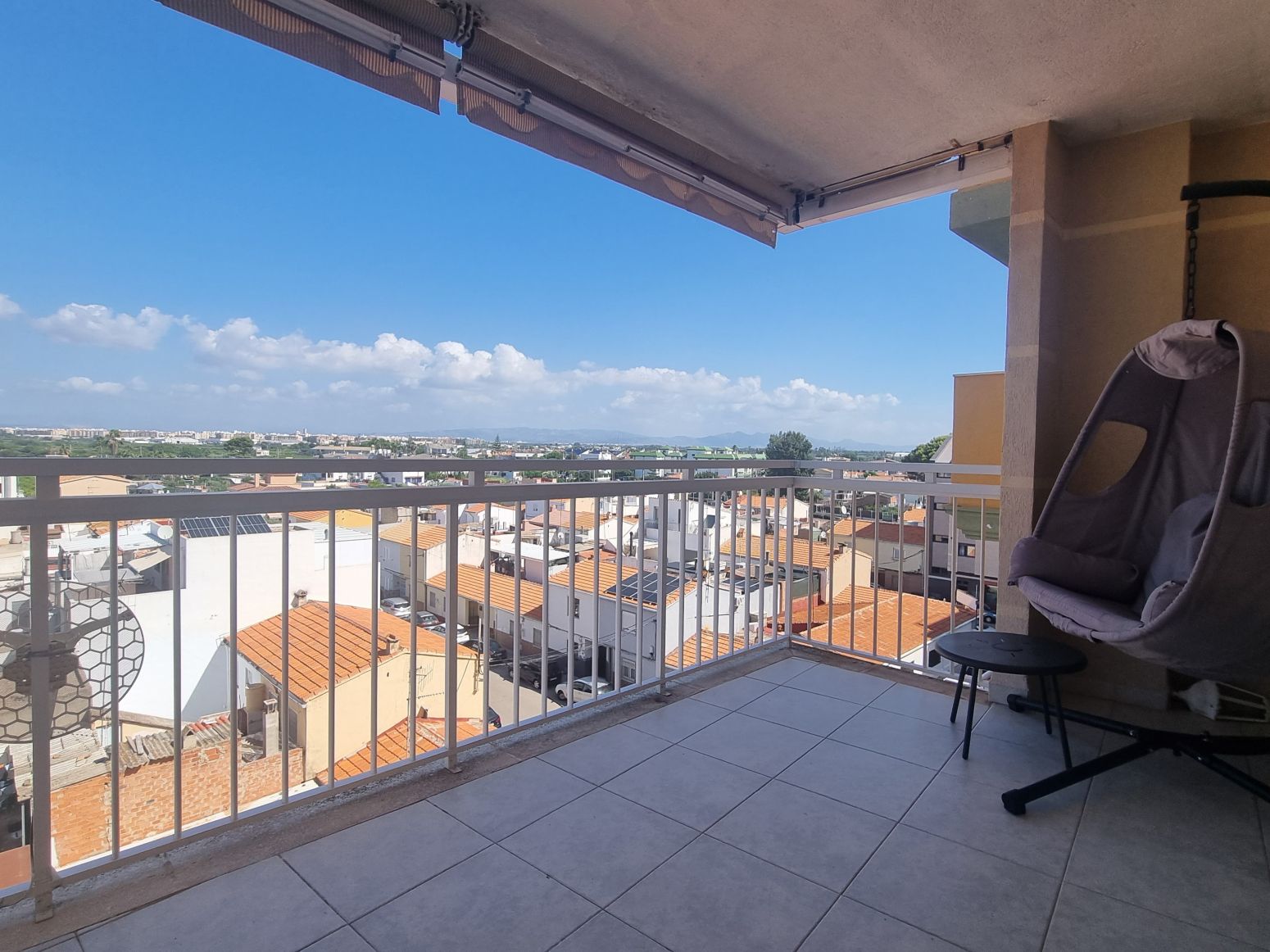 Terraza de Piso de alquiler en Burriana / Borriana con Amueblado