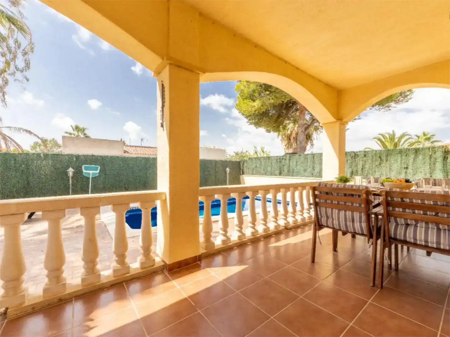 Terrassa de Casa o xalet en venda en Deltebre amb Aire condicionat, Piscina i Balcó