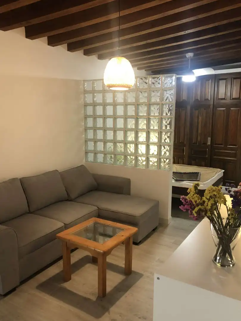 Sala de estar de Estudio para compartir en  Granada Capital con Aire acondicionado, Calefacción y Terraza