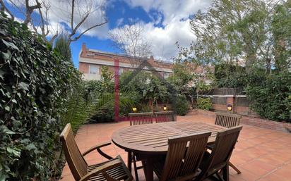 Garden of Single-family semi-detached for sale in Esplugues de Llobregat  with Air Conditioner, Terrace and Balcony