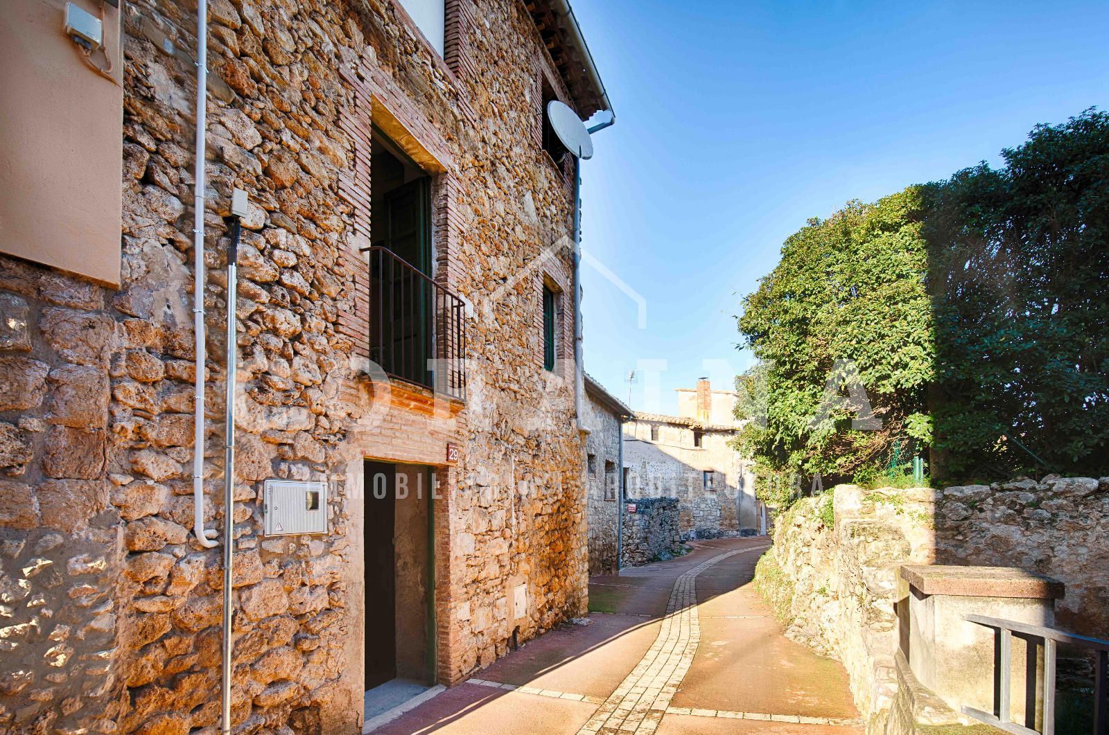 Vista exterior de Casa adosada en venda en Serinyà amb Jardí privat