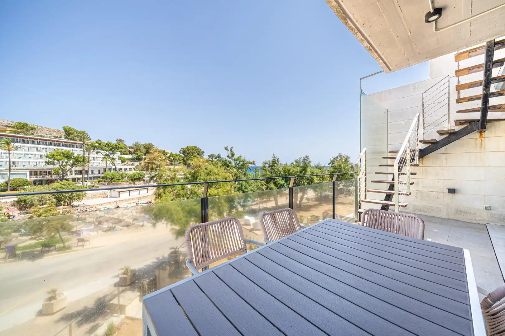 Terrace of Apartments for sale in Pollença  with Private garden, Terrace and Furnished