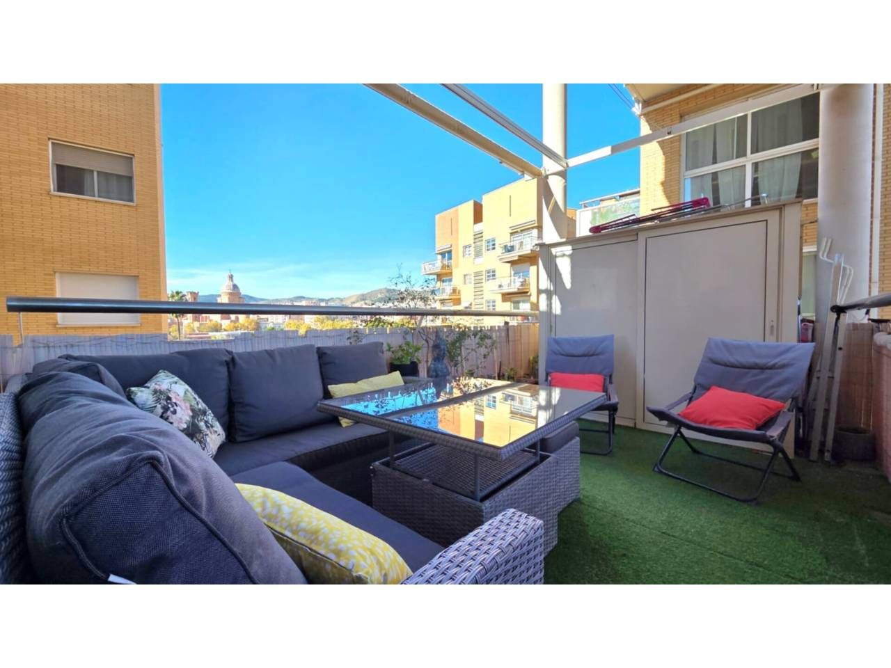 Terrace of Flat for sale in  Barcelona Capital  with Air Conditioner, Heating and Terrace