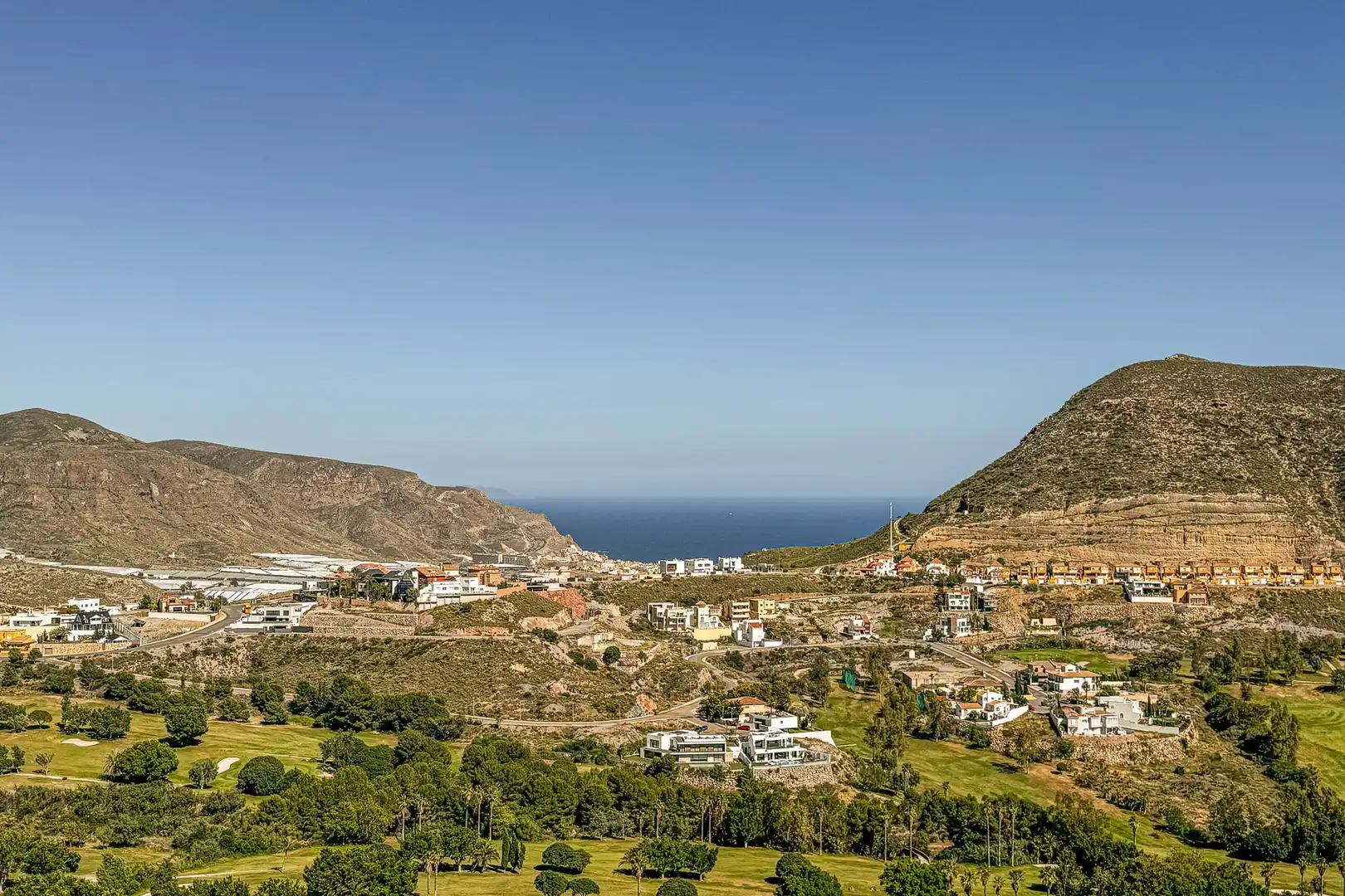 Vista exterior de Casa o chalet en venta en Vícar con Aire acondicionado, Calefacción y Terraza