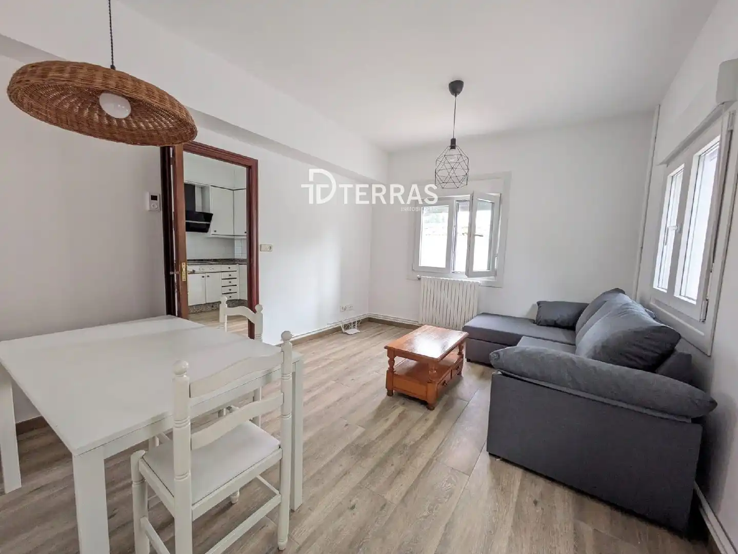 Living room of Flat for rent in Pontevedra Capital   with Furnished