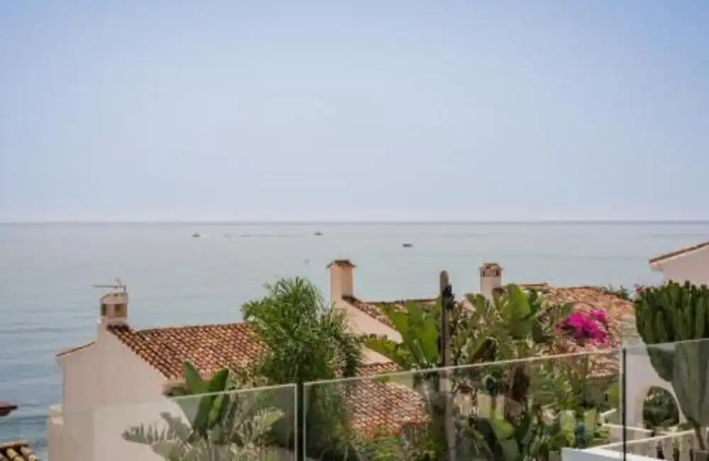 Terraza de Casa o chalet en venta en Estepona con Aire acondicionado, Jardín privado y Terraza