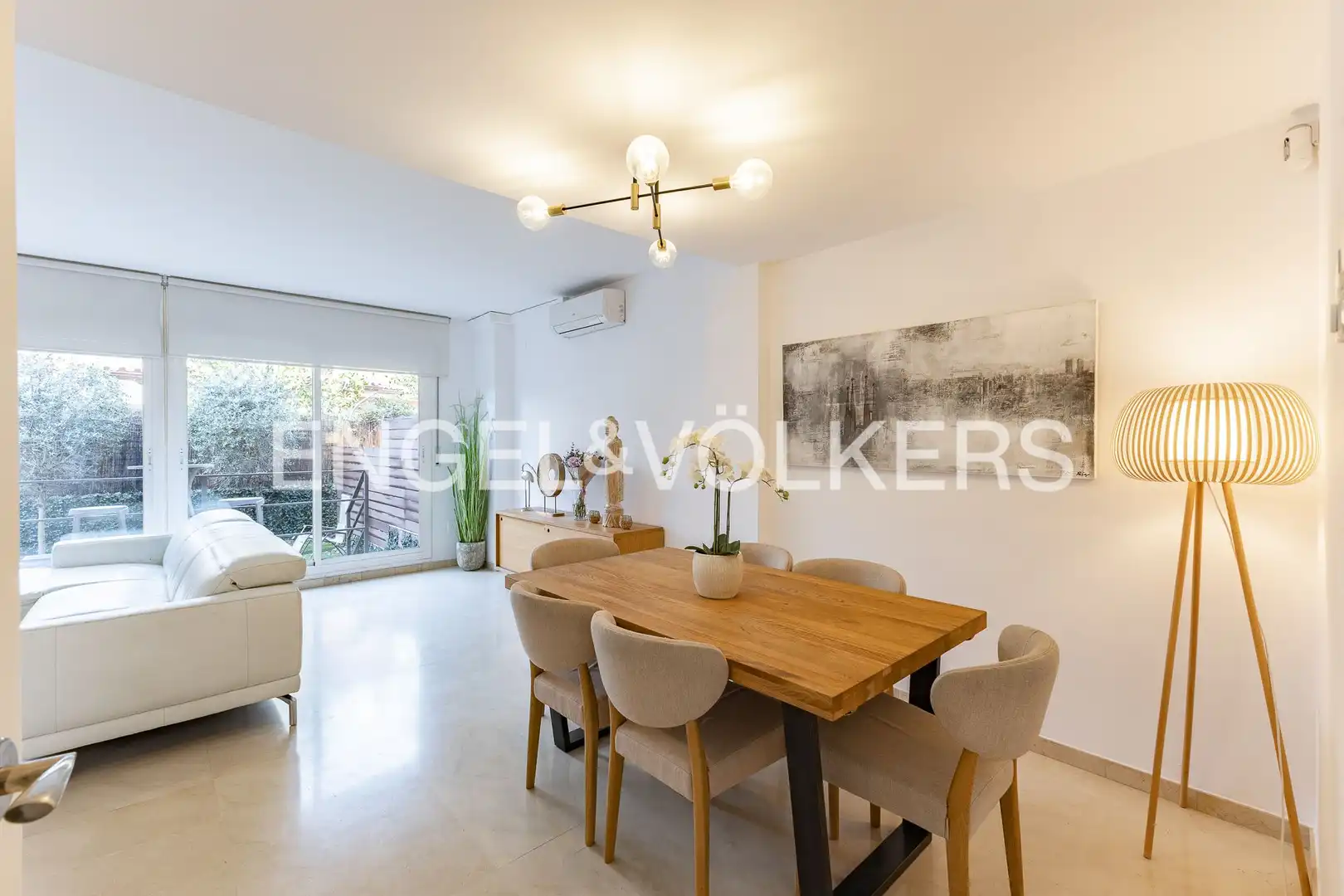Dining room of Houses for sale in Sant Cugat del Vallès  with Heating and Private garden