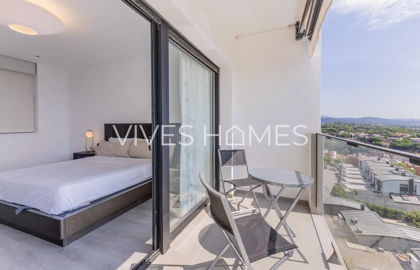 Balcony of Houses for sale in Caldes d'Estrac  with Air Conditioner, Heating and Private garden