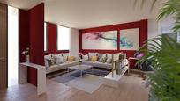 Living room of Duplex for sale in Badalona  with Air Conditioner, Parquet flooring and Terrace