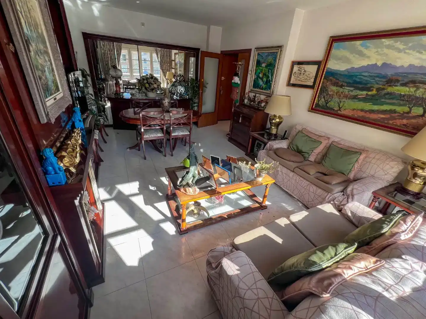 Sala de estar de Piso en venta en  Barcelona Capital