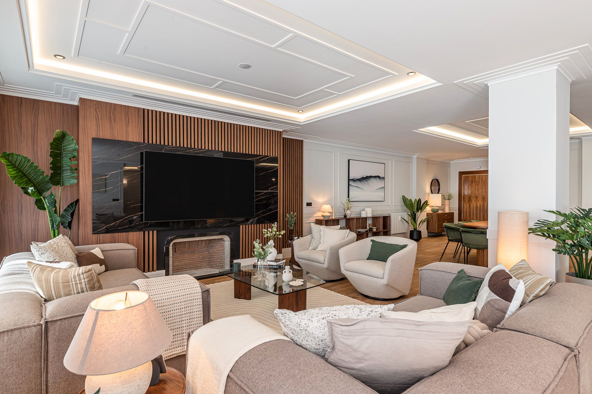 Sala d'estar de Pis en venda en  Madrid Capital amb Aire condicionat, Calefacció i Terrassa