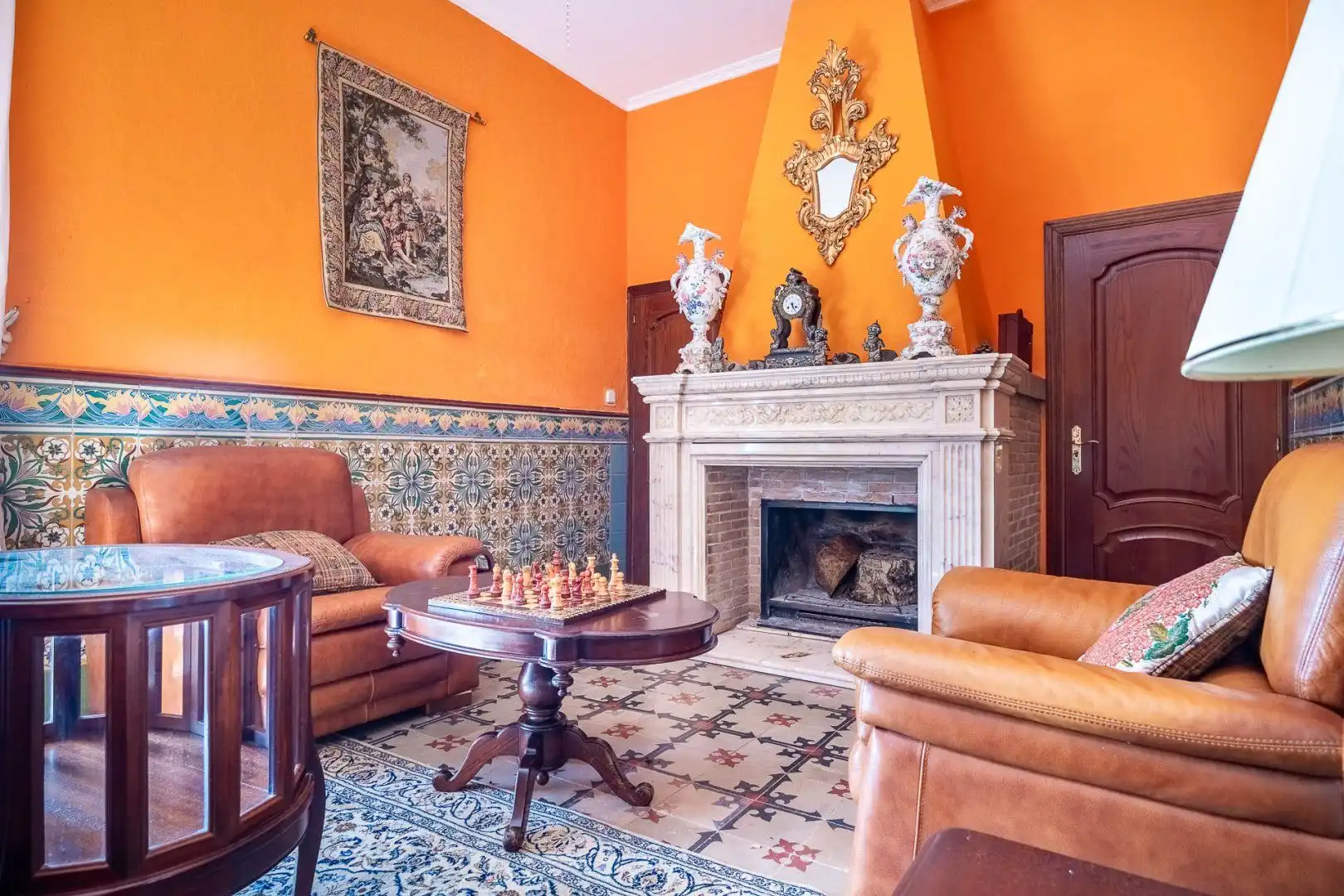 Living room of Country homes for sale in Carmona  with Air Conditioner, Terrace and Storage room