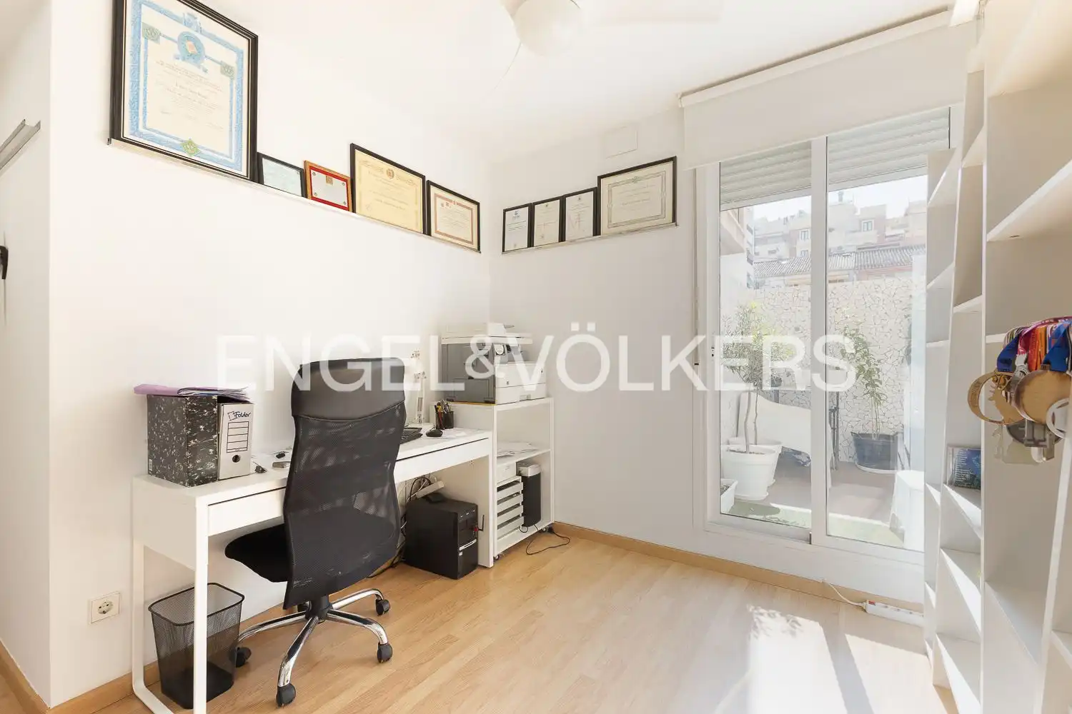 Balcony of Flat for rent in Valencia  with Air Conditioner, Heating and Parquet flooring