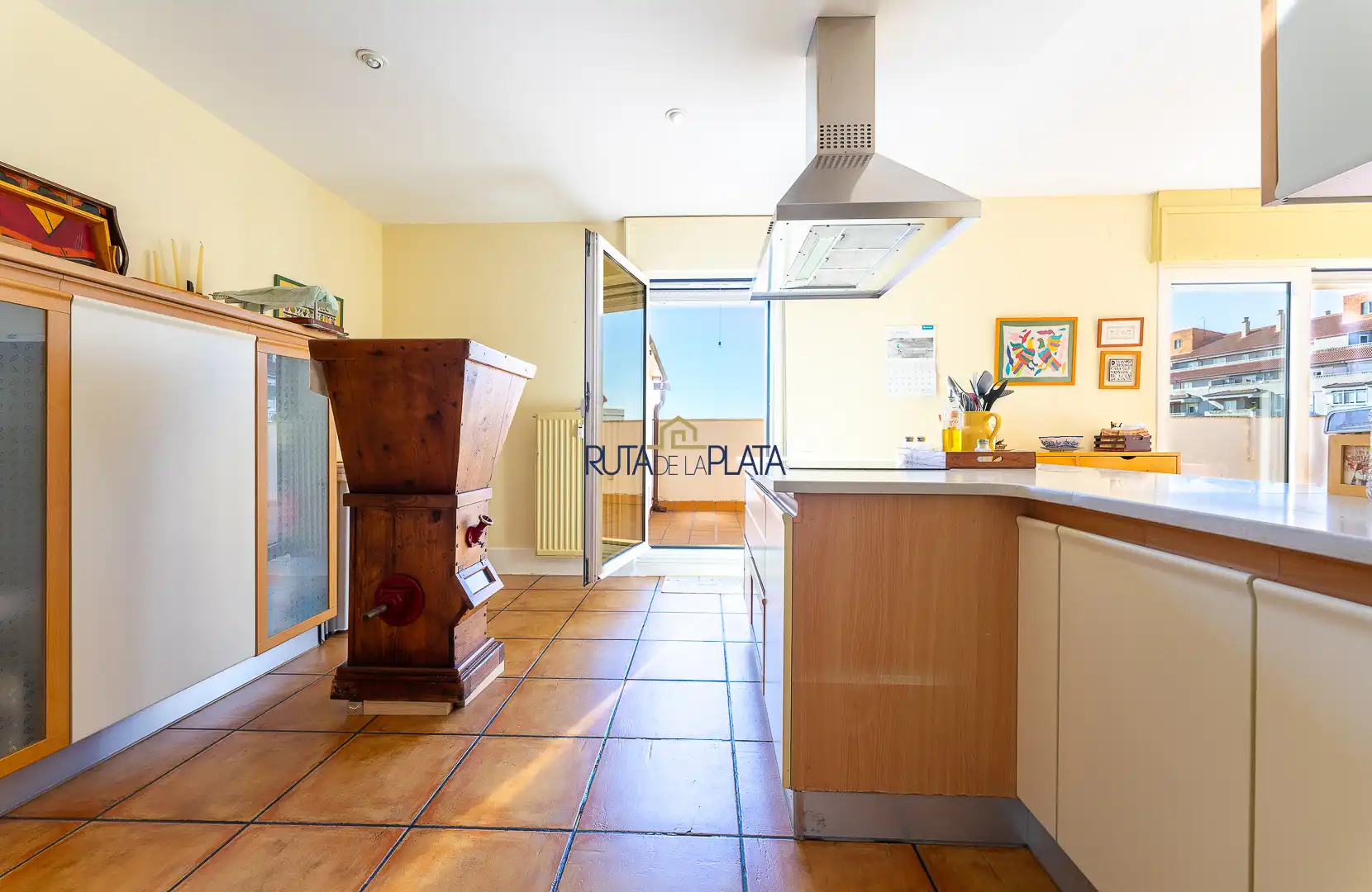 Kitchen of Attic for sale in Zamora Capital   with Air Conditioner, Heating and Parquet flooring