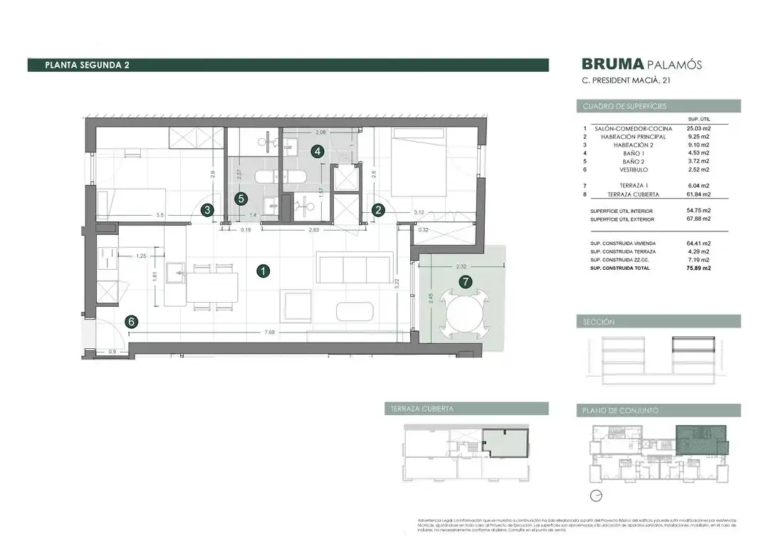 Ático con ascensor en venta en Platja Gran, imagen 2