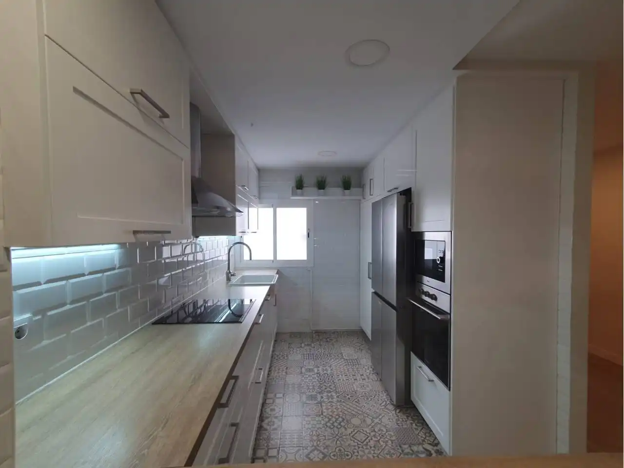 Cocina de Piso de alquiler en Badajoz con Aire acondicionado, Calefacción y Parquet
