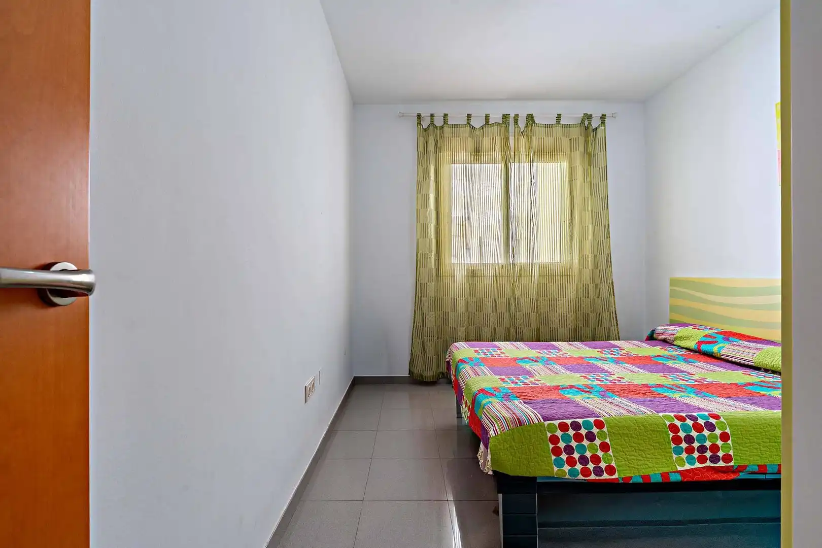 Bedroom of Flat for rent in Roquetas de Mar  with Air Conditioner, Heating and Private garden