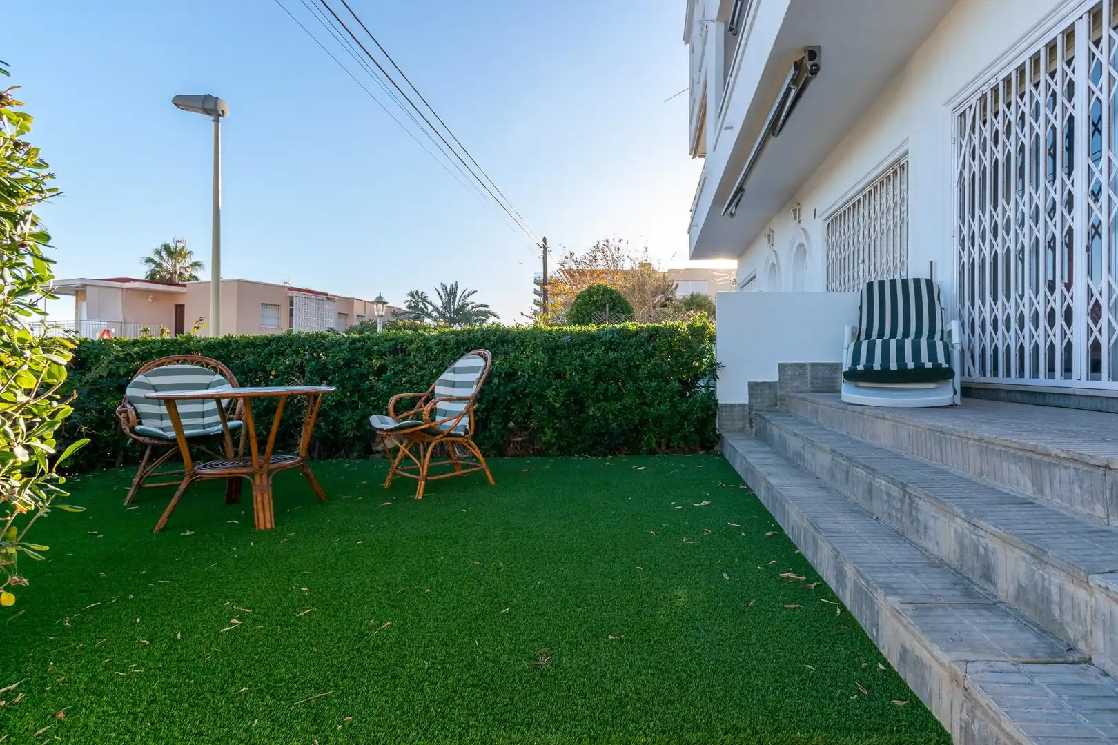 Terraza de Casa adosada en venta en Santa Pola con Jardín privado y Terraza