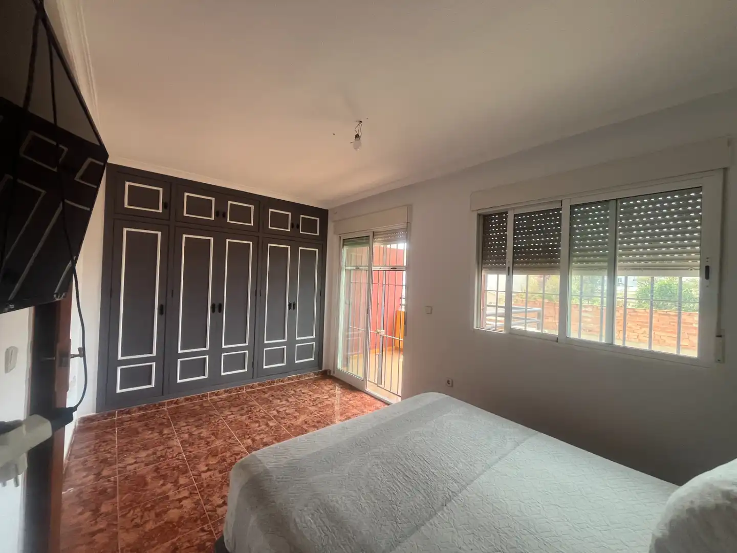 Schlafzimmer von Einfamilien-Reihenhaus zum Verkauf in La Unión mit Klimaanlage, Heizung und Abstellraum
