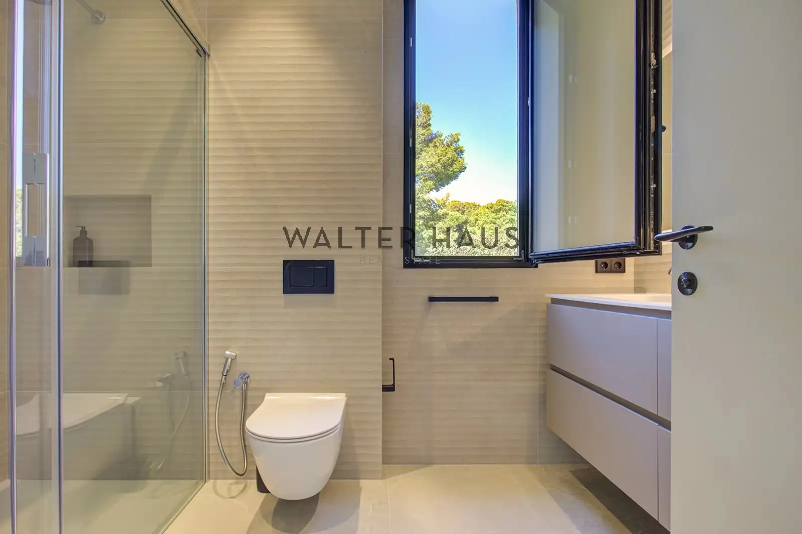 Bathroom of Houses for rent in Calonge i Sant Antoni  with Air Conditioner, Heating and Private garden