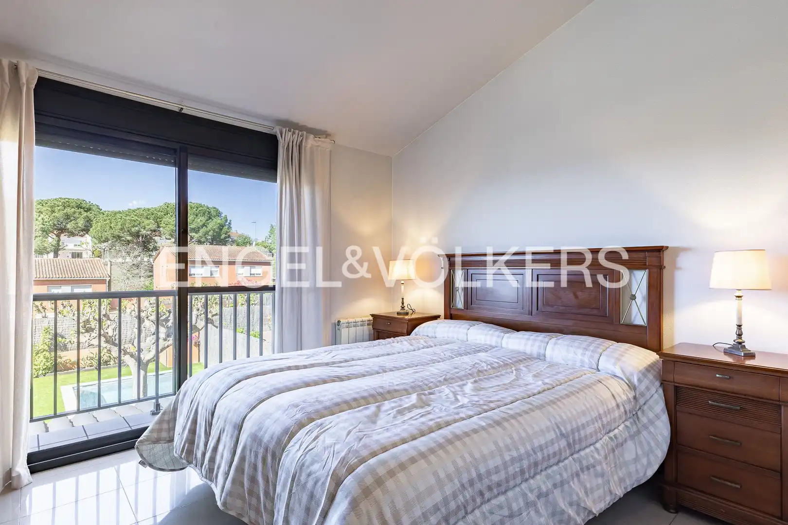 Habitación de Casa o chalet de alquiler en Sant Vicenç de Montalt con Calefacción, Jardín privado y Piscina
