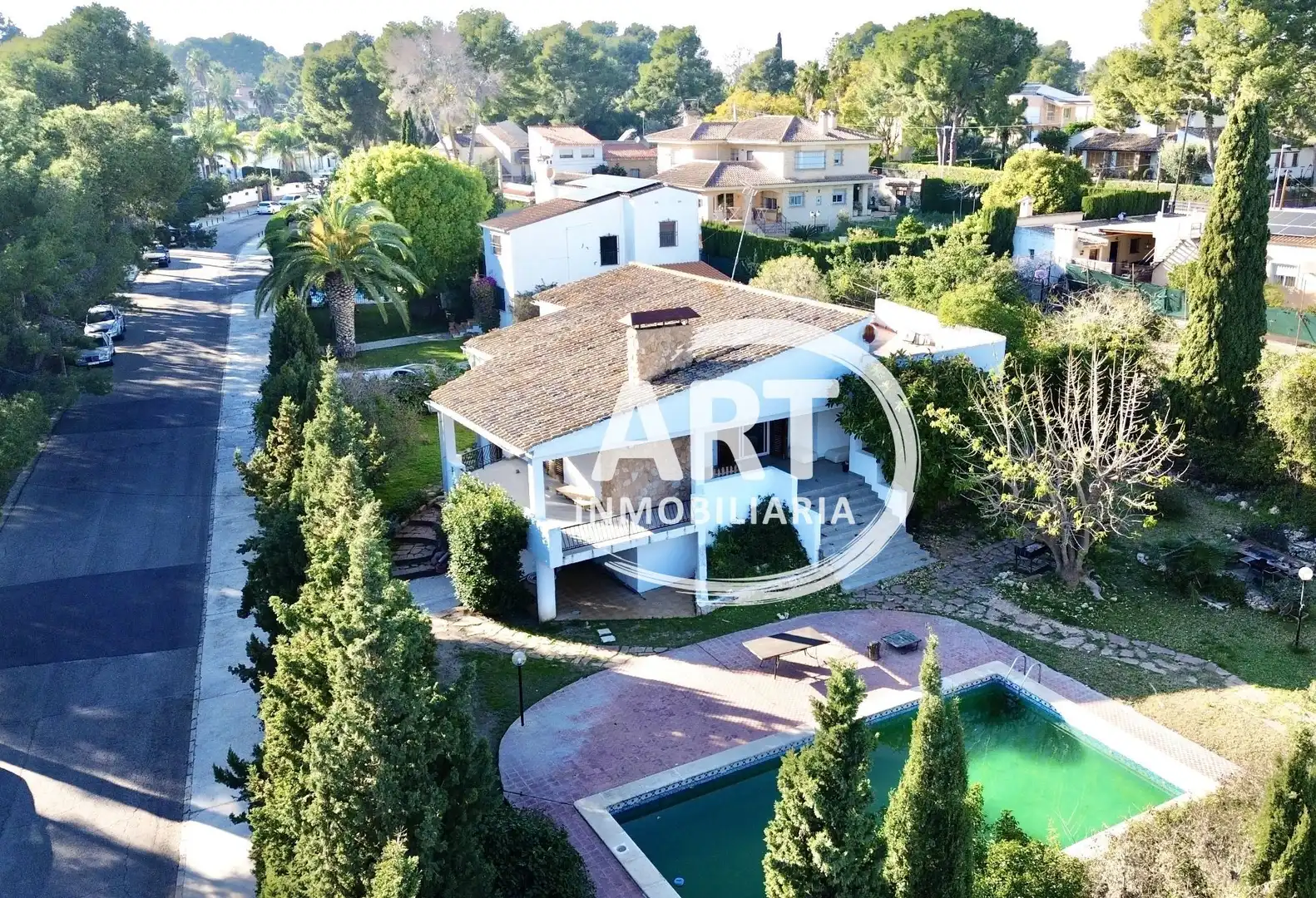 Exterior view of Houses for sale in L'Eliana  with Heating, Private garden and Terrace