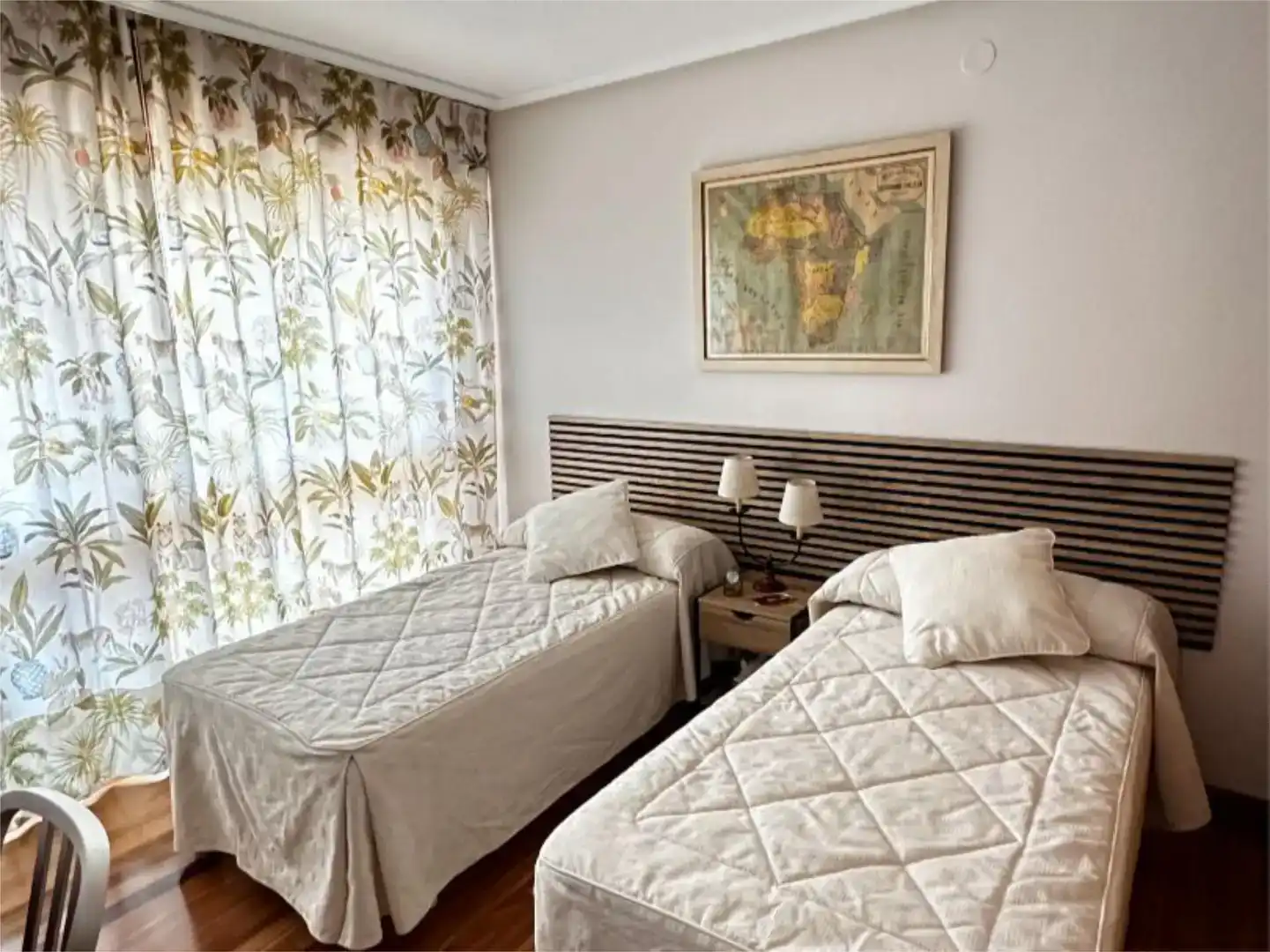 Bedroom of Flat for rent in Santoña  with Private garden, Parquet flooring and Storage room