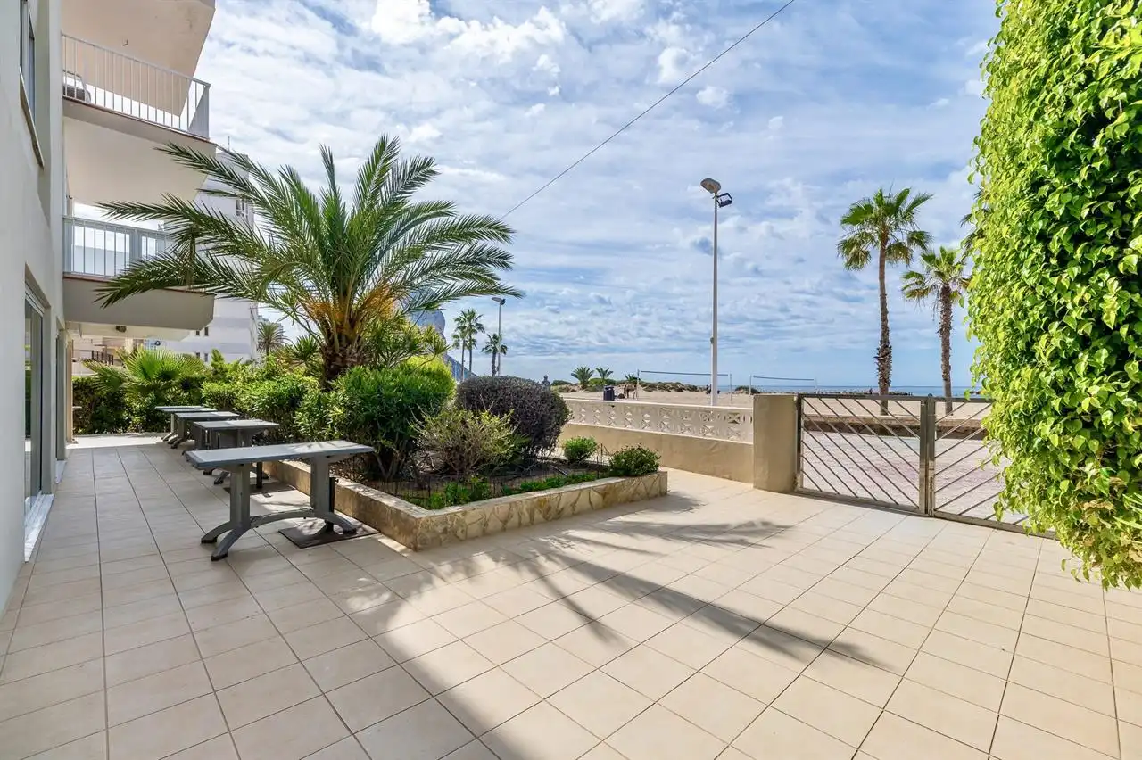 Terrasse von Geschaftsraum zur Miete in Calpe / Calp