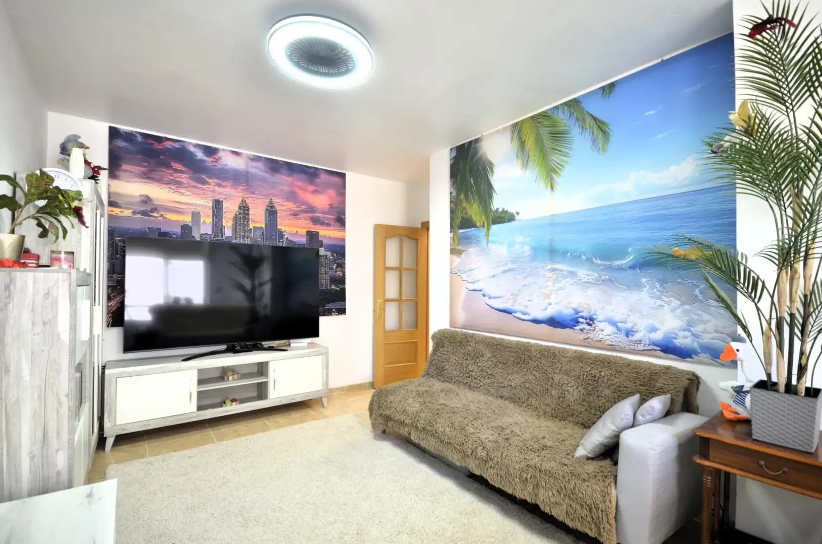 Sala d'estar de Pis en venda en Roquetas de Mar