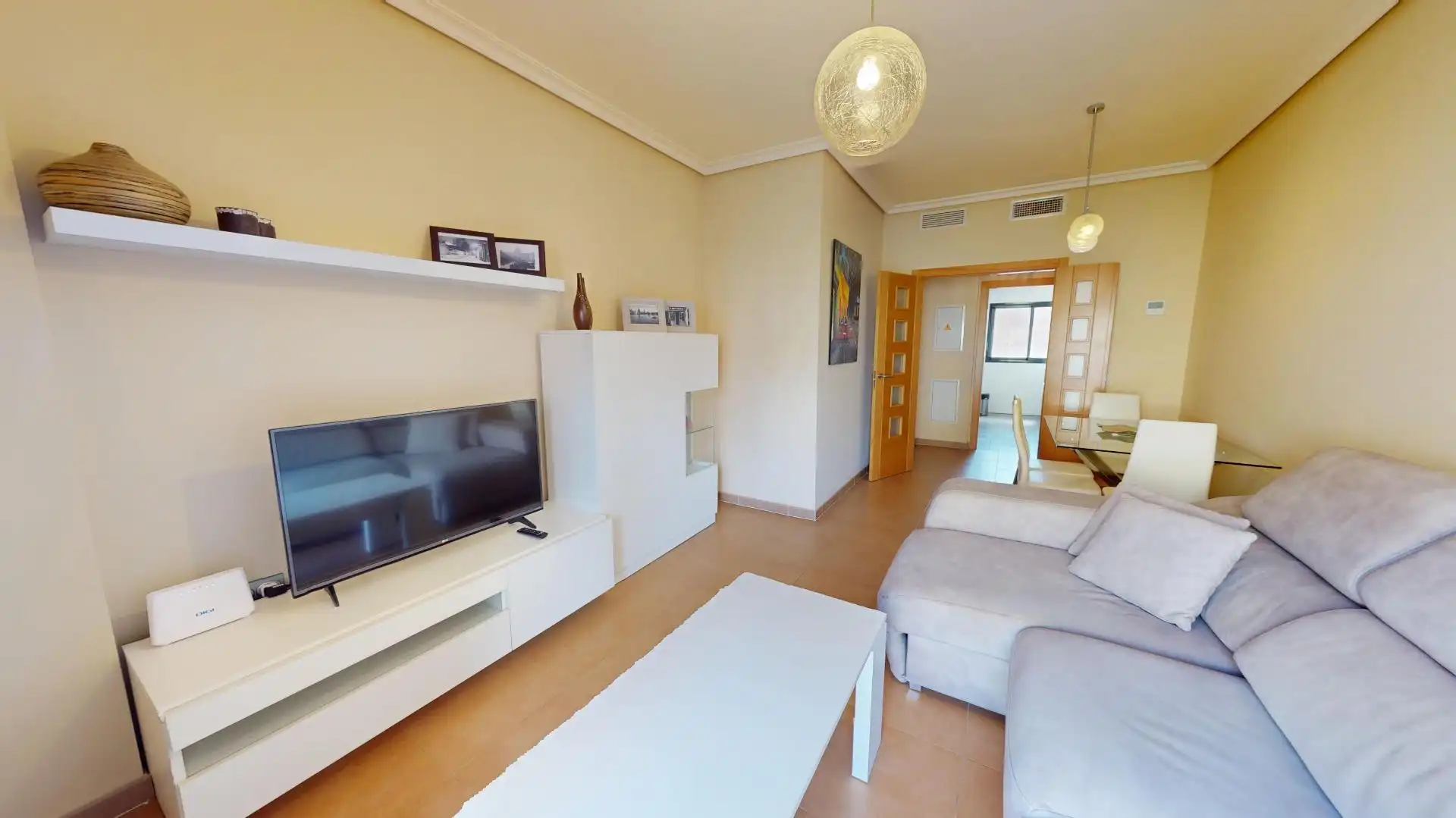 Living room of Flat for rent in Torremolinos  with Air Conditioner, Heating and Terrace