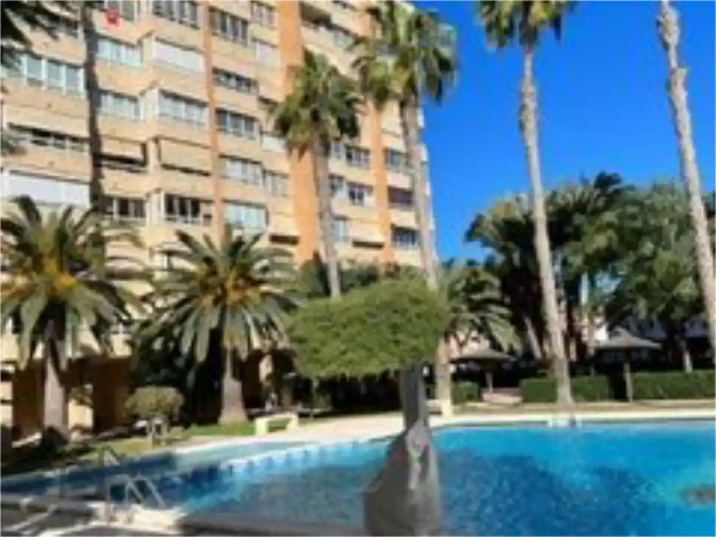 Vista exterior de Pis en venda en Alicante / Alacant amb Parquet, Piscina i Moblat