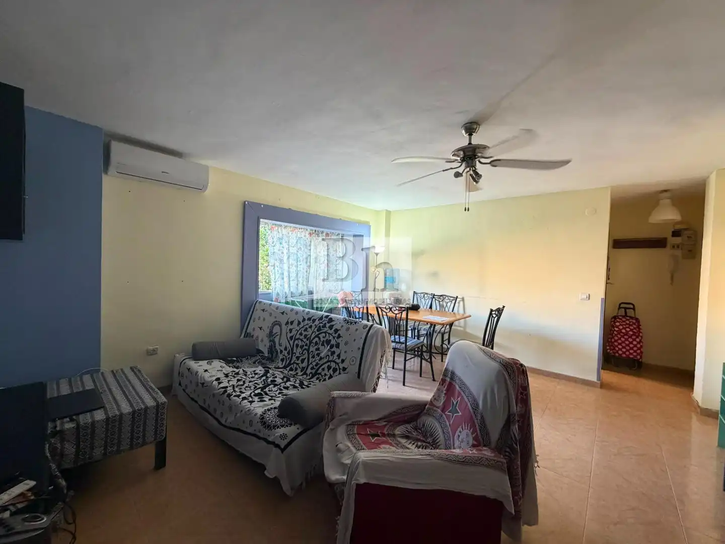 Sala d'estar de Pis en venda en Málaga amb Aire condicionat i Terrassa